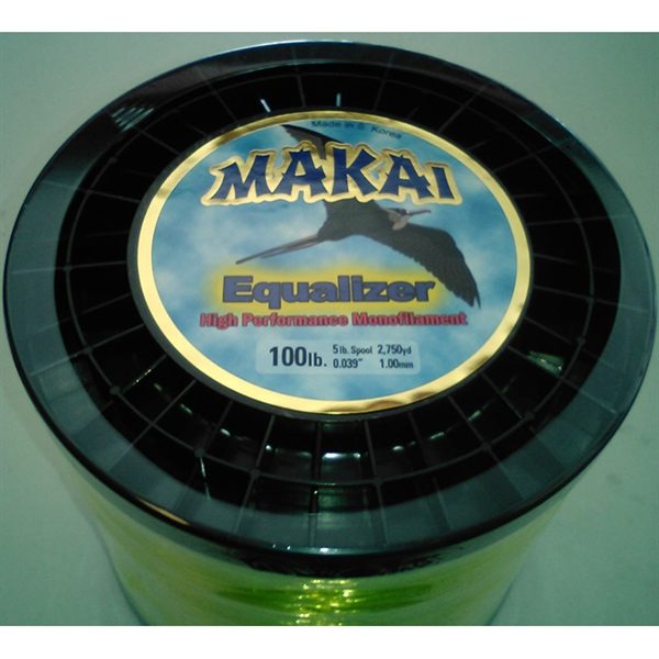 Makai 'Equalizer' High Performance Nylon Monofilament - 5 lb Spool