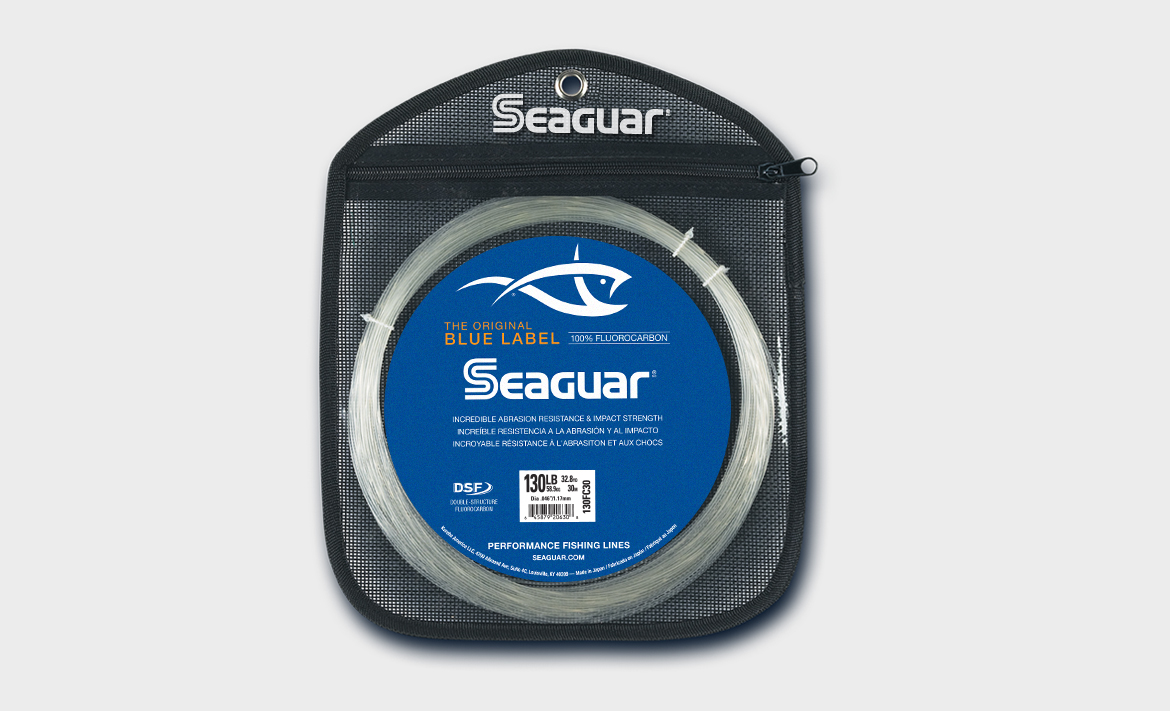 50 Yards Seaguar 15FC50 Blue Label 15lb Test Fluorocarbon Fishing Line 