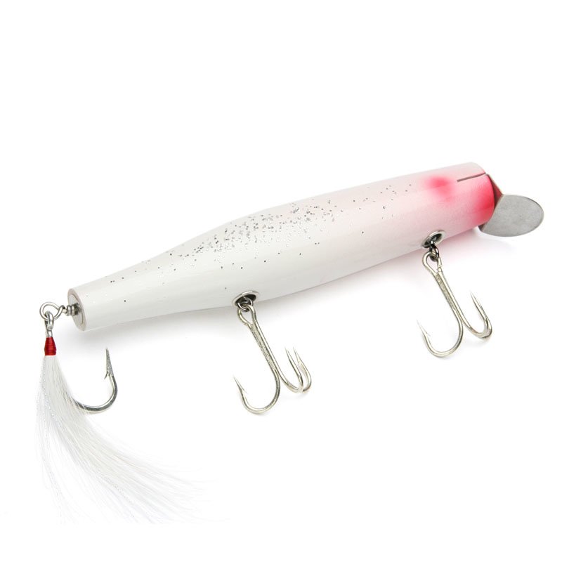 Gibbs-Danny-Surface-Swimmer-Wooden-Surf-Lures-3-1-2oz-White---DSS-3-1-2-WH
