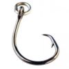 Mustad R39943NP-BLN 4X Demon Perfect Offset Circle Hooks - Ringed