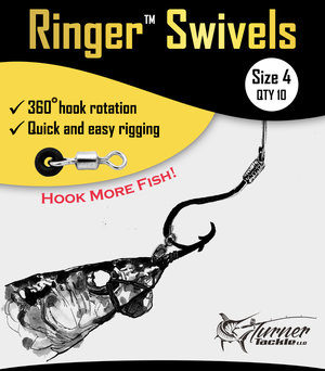 Ringer Swivels - Size 4 10pk