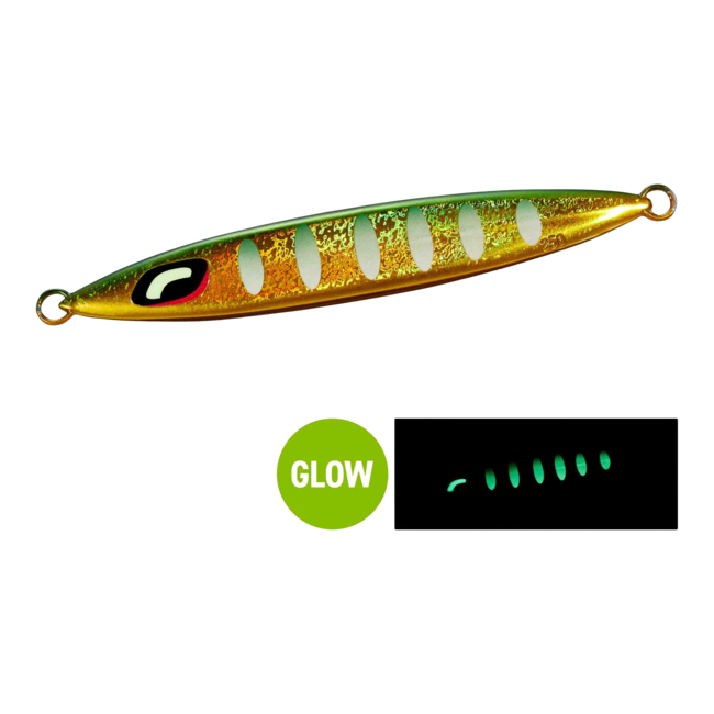 sardine waver green gold glow